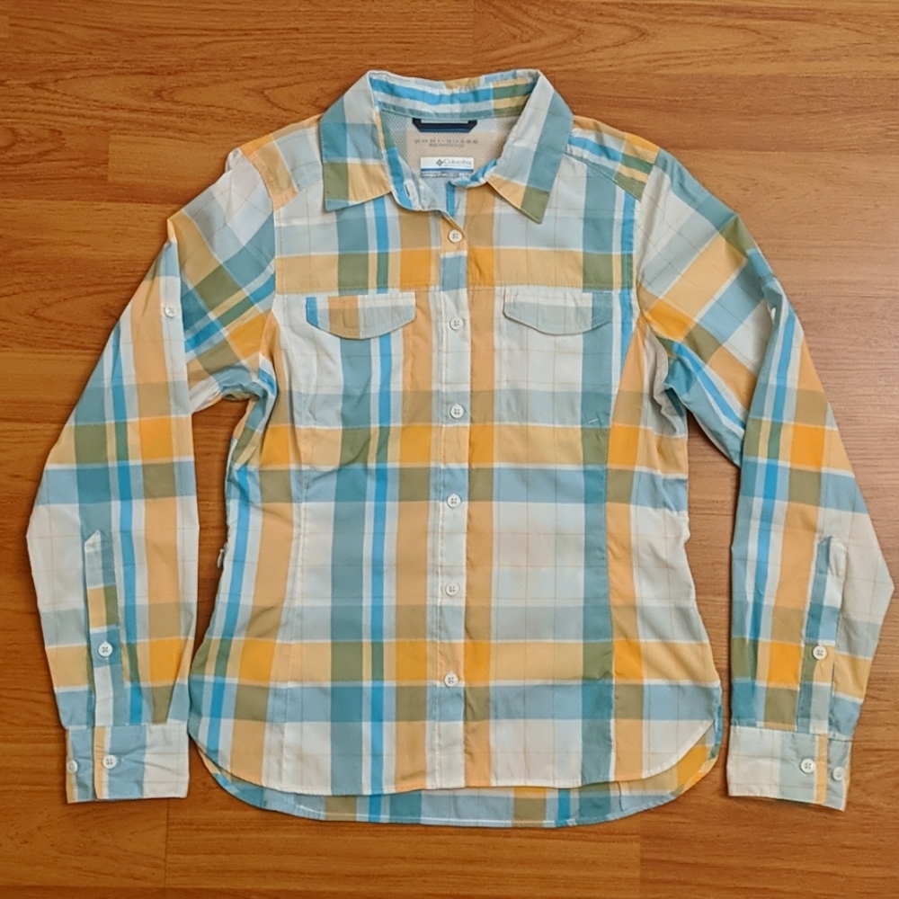 Silver Ridge Light Plaid Long Sleeve Shirt